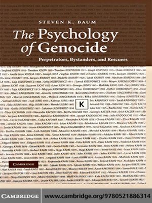 cover image of The Psychology of Genocide
